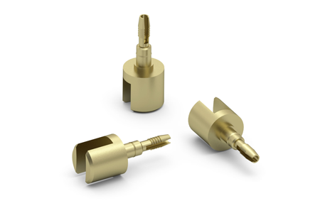 Press-fit PCB pins from Mill-Max are designed for plated-through holes