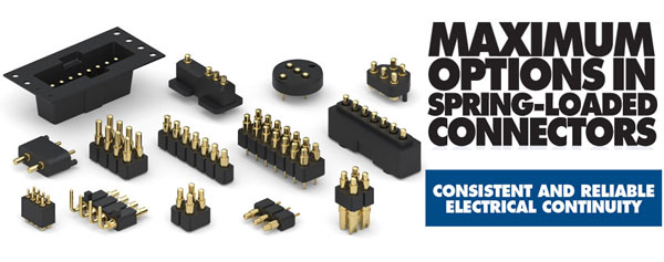 Maximum Options in Spring-Loaded Connectors