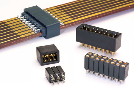 Machined Pins used as a Card-Edge to Card-Edge Connector