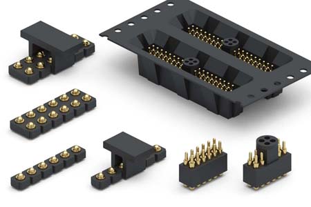 SMT Spring-Loaded Connectors on Tape & Reel