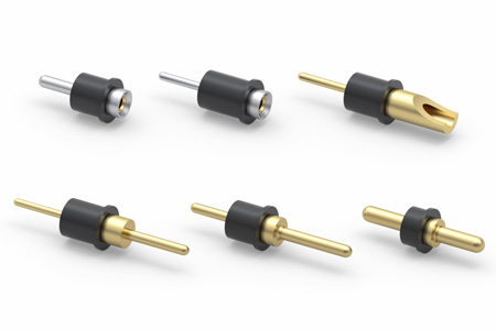 Discrete Insulated Pins and Receptacles