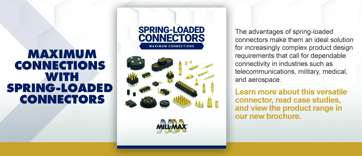 SpringLoaded Brochure MillMax Mfg. Corp.