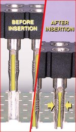 Compliant Tail Before and After Insertion