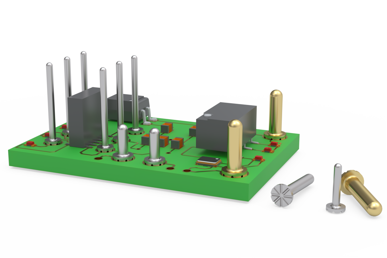 Sure-Hold Surface Mount PCB Pins | Mill-Max Mfg. Corp.