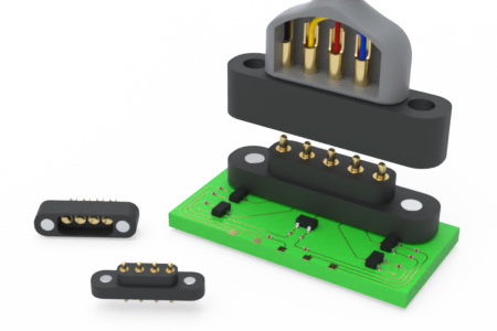 Maxnetic® Spring-Loaded Connectors