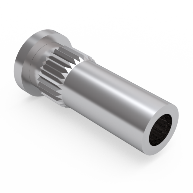 9393-0-15-01-47-01-10-0 - Press-Fit Receptacle for Non-Plated