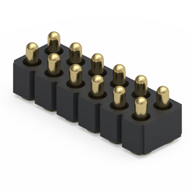 813-22-012-30-002191 - Spring-Loaded Header | Mill-Max Mfg