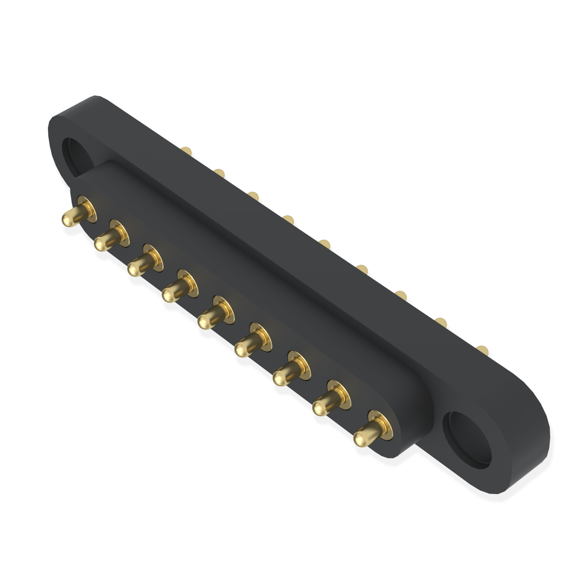 mmpon 858-22-002-10-001101 - Spring-Loaded Header | Mill-Max Mfg