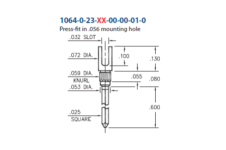 Pin 1064 Large