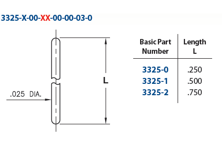 3325-2-00-15-00-00-03-0 - Straight Pin | Mill-Max Mfg. Corp. 3325-2-00-15-00-00-03-0 - Straight Pin | Mill-Max Mfg. Corp.
