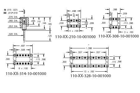 Socket 110-XX-XXX-10-001000 Large