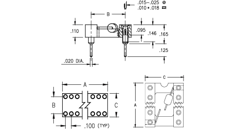 Socket 110-XX-XXX-41-801000 Large