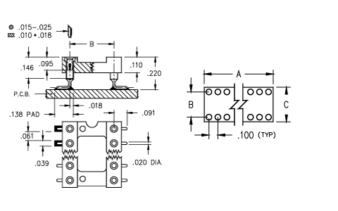 Socket 110-XX-XXX-41-105000 Large