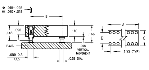 Socket 114-XX-XXX-41-117000 Large