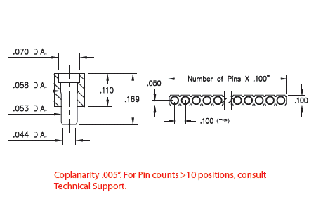 Socket 319-XX-XXX-30-008000 Large