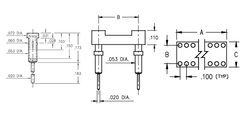 Socket 612-XX-XXX-41-003000 Large