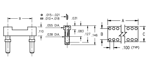 Socket 605-XX-XXX-11-480000 Large