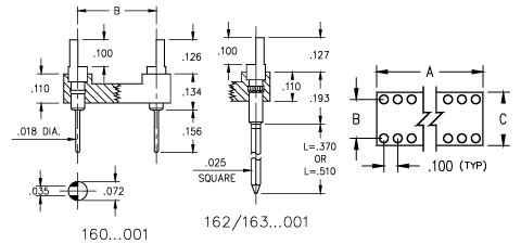 Socket 163-XX-XXX-00-001000 Large