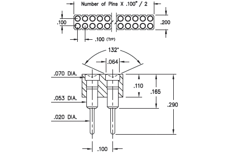 419 Series / 00-006000 - Interconnect Concave Face Target