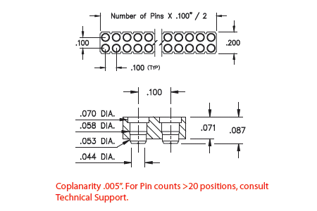 Socket 419-XX-XXX-30-054000 Large