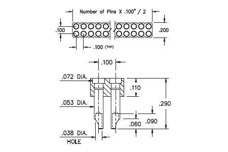 Socket 430-XX-XXX-00-240000 Large