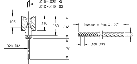 Socket 311-XX-XXX-41-001000 Large