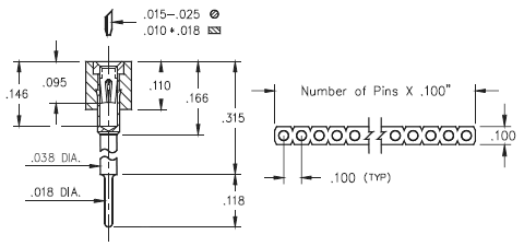 Socket 316-XX-XXX-41-003000 Large