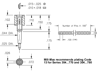 Socket 304-XX-XXX-41-770000 Large