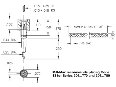 Socket 304-XX-XXX-41-780000 Large