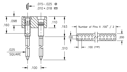 Socket 423-XX-XXX-41-001000 Large