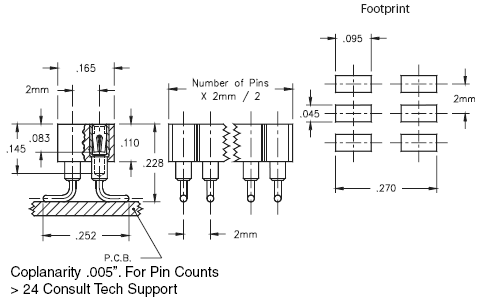 Socket 833-XX-XXX-30-001000 Large