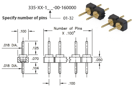 Socket 335-XX-XXX-00-160000 Large