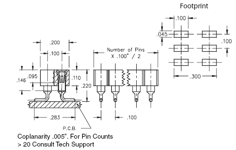 Socket 410-XX-XXX-41-105000 Large