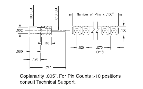 Socket 351-XX-XXX-40-002000 Large