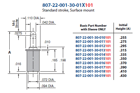 Socket 807-XX-XXX-30-013101 Large