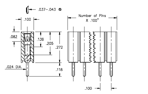 Socket 801-XX-XXX-10-004000 Large