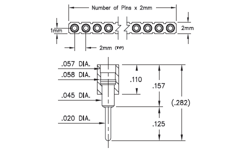 Socket 830-XX-XXX-10-003000 Large