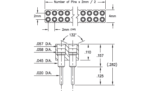 Socket 832-XX-XXX-10-004000 Large