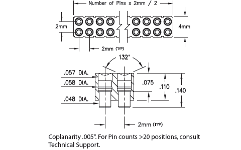 Socket 832-XX-XXX-30-004191 Large