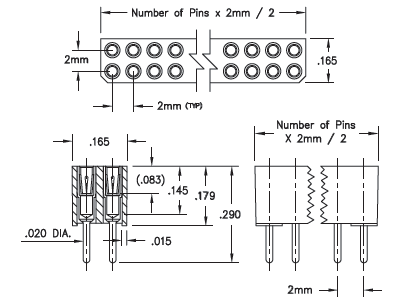 Socket 833-XX-XXX-10-002000 Large