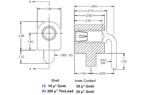 Socket 395-XX-XXX-03-380000 Large