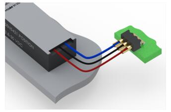 .050” Pitch, Right-Angle solder-cup header