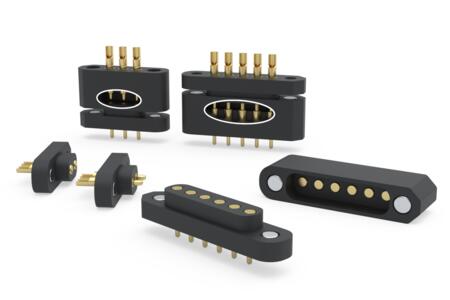 4mm Maxnetic® Spring-Loaded Connectors