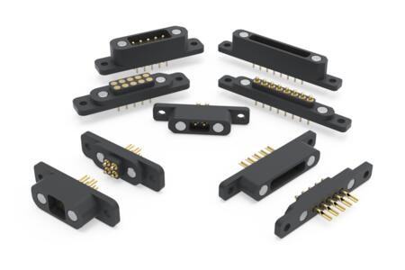 .100" Pitch Maxnetic Spring-Loaded Connectors