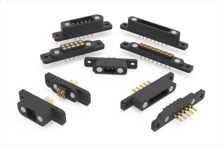 .100" Pitch Maxnetic Spring-Loaded Connectors
