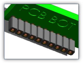 10 Position Single Row Connector