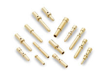 Precision Machined Crimp Pins and Receptacles